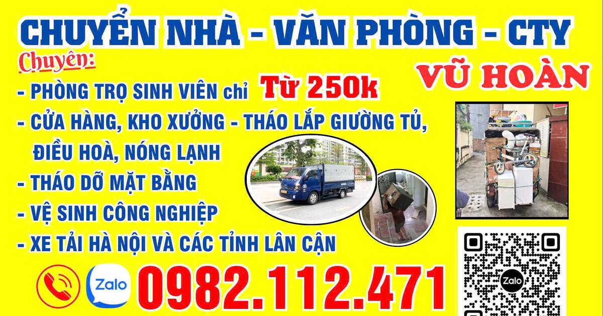 Chuyển Nhà Trọ Trọn Gói Thanh Xuân – Dọn Chuyển Gọn, Làm Việc Nhanh